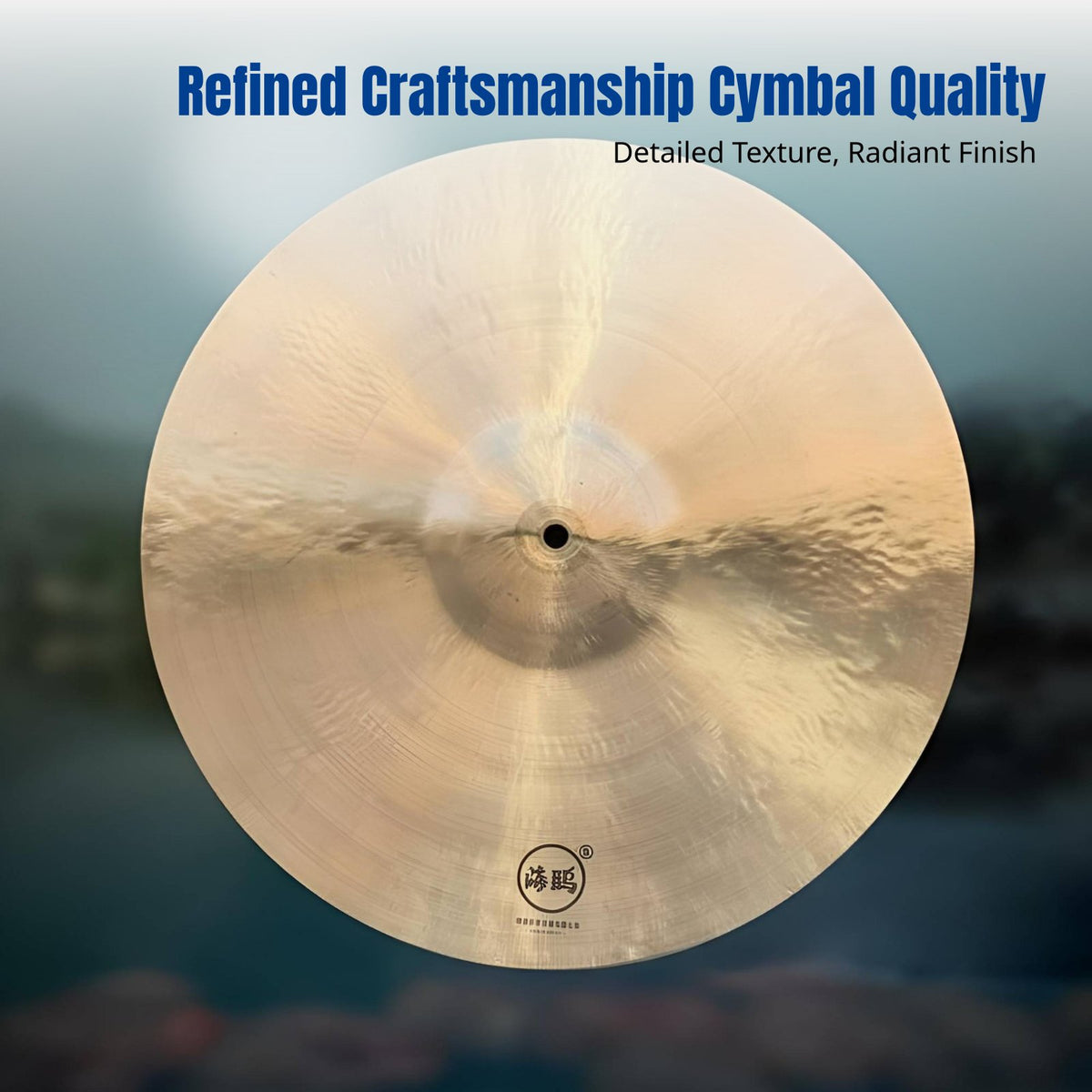 Hanging Cymbal for Band Percussion, Fine Texture, Random Size