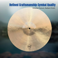Hanging Cymbal for Band Percussion, Fine Texture, Random Size