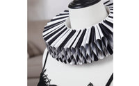 Ruffled Collar Lightweight Pleated Collar Ruff Detachable Apparel for All Genders for Cosplayers, Stage Wear, Costume Parties
