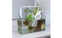 Aquatic Planting Basket Multi-Functional Fish Tank Hanging Basket & Water-Resistant Hanging Aquarium Planter