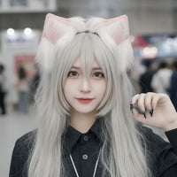 Eared Headband Soft and Fuzzy Headband with Animal Ears Soft Headwear for Adults, Teens, Cosplay