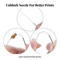 Printer Nozzle Cleaning Rod Printer Nozzle Cleaning Precision for Makers