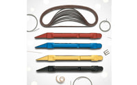 Fret Sanding Pen 4 tones Collection Guitar Fret Dressing Kit Non-Slip Handle