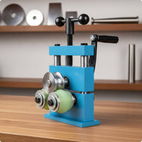 Circlet and Bracelet Bender Easy To Operate Jewelry Bending Machine Hand Crank Rolling Machine Labor-Saving Bracelet Bending
