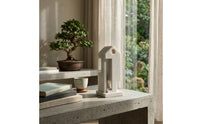 Architectural Sculpture Modern Abstract Sculpture Flat White Tabletop Decor for Aesthetic Minimalism Fans