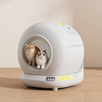 Self-Cleaning Cat Litter Box Hands Automatic Cat Litter Box Electric Pet Supply for Cats, Indoor, Apartments