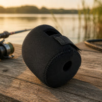 Drum Reel Cover Guarding Reel Cover with Flap Compact Pouch for Anglers, Fishermen, Storage, Transport