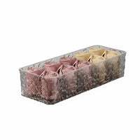 Sock Divider Box Compartmentalized Clear Compartment Box versatile for Women