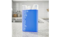 6 Pieces Refillable Ice Crystal Box Translucent Cooling Insert Sturdy Container Versatile for Summer