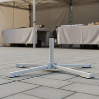 Thickened Metal Heavy Duty Umbrella Stand Sturdy Umbrella Base Stand Long-Lasting Outdoor Gear Weatherproof for Market Stall