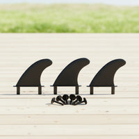 Flexible Soft Tail Fin Elastic Surfboard Fin with Screw Bendable Compact for Paddleboarders