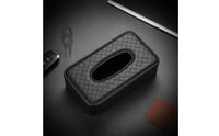 Space Saving Car Visor Tissue Box Compact Auto Add-on Universal Fit