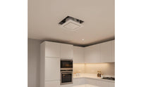 Easy to Install Ducted Ceiling Exhaust Fan Strong Air Circulation Ceiling Exhaust Fan Quiet Operation for Kitchen