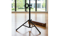 Padded Protection Music Stand Guitar Hook Drill-No-Drill Clamp-on Instrument Holder Gravity Self-Locking Violin Holder Clamp for Musicians, Guitarists, Violinists, Practice Room, Studio, Stage