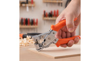 Hemming Plier with Return Ergonomic Straight-Jaw Forming Pliers Portable Hand Seamer for Home Handypersons