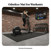 Treadmill Mat Noise Reducing Shock Absorbing Pad Vibration Dampening Shock Absorbing Floor Mat for Apartment