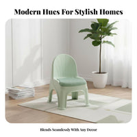 Light Luxury Design Pudding-Shaped Stool multi-functional Small Chair Thickened and long-lasting Household Furniture Rounded Edges for Children, residents, Living Room, Entryway, Playroom, Bathroom