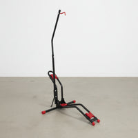 Space-Saving Upright Bike Stand Stable Two-Wheeler Parking Stand Vertical Floor Bike Rack Freestanding for Cyclists, Riders, Apartment