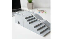 Compact Finger Skateboard Ramp with Molded Fingerboard Ramp Sturdy Finger Skateboard Ramps Impact-Resistant for Fingerboarders, Teens