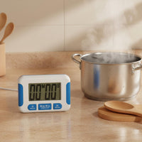 Countdown Timer Magnet Countdown Clock Large Screen Cooking Timer Electronic Timer Time Management Device User-friendly Interface Suitable for Students Study Kitchen Professional Exercise