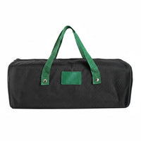 Wear-Resistant Portable Canvas Tool Bag Reinforced Stitching Canvas Tool Organizer Large Capacity Electrician Hardware Pouch Waterproof for Electricians, Repairmen, Mechanics, Job Site