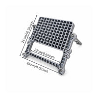Rigid Outboard Motor Bracket Reinforced Boat Motor Bracket with Metal Fasteners Long-Lasting Mount for Boaters, Anglers