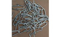 500 Pieces U-Shaped Fence Staples Galvanized Fencing Staple Double-Pointed