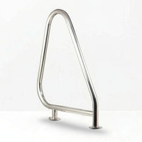 Rust-Resistant Stainless Steel Pool Handrail Polished Pool Handrail Heavy Duty Rustproof for Homeowners, Hotel Owners, Backyard, Water Park