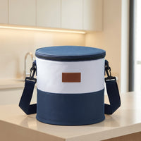 Lunch Box and Insulated Bag for Men and Women, Waterproof Oxford Cloth Cool Bag for Food Storage, Handheld Delivery Bag, Durable 10L Camping Bag
