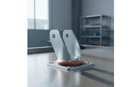 Long-Lasting Construction Heavy Duty Caster Bracket Wear Resistant Trolley Wheel Fork Rustproof Locking Swivel Casters Effortless & Quiet Rolling for Warehouse, Workshop