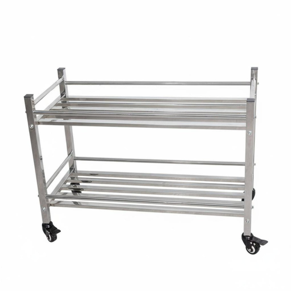 Multi-Tier Design Tiered Rolling Plant Shelf Movable with casters floral Rack Modern home decor Furnishing Thickened Frame for Apartment Dwellers, Gardeners, homeowners, Balcony, Living Room, Sunroom, Bedroom