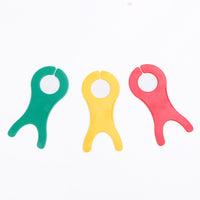 Fish-shaped Winding Board for Yarn, Thread, and Embroidery Floss - Plastic Bobbin Organizer