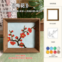 亲子手作掐丝珐琅diy材料包团建活动景泰蓝手伴礼相框摆台送礼物