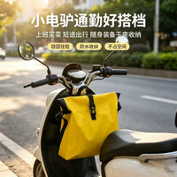 骑手防水电动车挂物包电瓶车前置手机袋前挂包储物兜电动车挂包