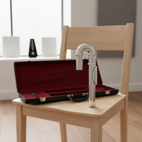 Silver Flute Head Joint Easier to Play Curved Flute Headjoint Better Control Musical Instrument Accessory for Beginners