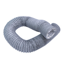 Thickened PVC Aluminum Foil Composite Duct for HVAC and Range Hoods, Double-Layer Telescopic Exhaust Hose