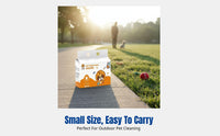 Doubleply Pet Waste Bag, Dog Waste Bag, Cat Litter Bag, Portable, Flushable, Hygienic Cleanup