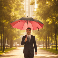 Windproof Double Canopy Umbrella Wind-Resistant Umbrella with Double Canopy Heavy Duty Large for Business Professionals, Commuters, Daily Commute