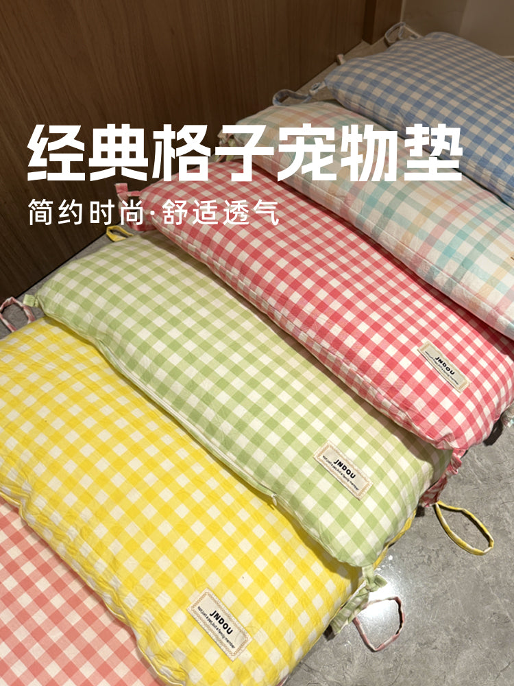 宠物垫子猫笼平台垫推车垫狗窝猫窝四季通用可拆洗夏季加厚绑带犬