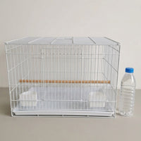 Bird Cage and Parrot Cage, Single-Level Rectangular Guinea Pig Cage and Pigeon Cage, Folding Pet Cage for Secure Indoor and Outdoor Enclosure