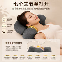 Memory Foam Cervical Pillow with Contoured Shape for Beauty Salons