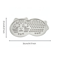Lick Mat with Suction Cups Metal Pet Lick Mat Anti-Slip for Dogs