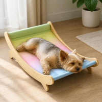 Pet Cooling Mat Lounger for Cats and Small Dogs, Scratch-Resistant Summer Ice Pad Bed