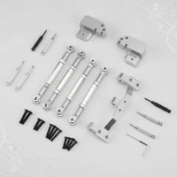 Leaf Spring to Four-Link Shock System Kit Increased Articulation Rear 4-Link Upgrade Kit Construction