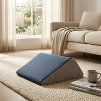 Leg Elevating Pillow Triangular Wedge Leg Cushion Knee Support Pillow Textured Reclining Aid Raised Position