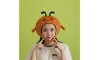 Photo Prop Ant Head Hat Flexible Antennae Cartoon Ant Headgear Cute Design Character Hat Soft Material for Children, Performers, Stage Performances, School Events, Parties