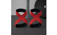 2 Pieces Double Loop Lifting Strap Easy to Use Deadlift Strap Double Stitched Pull up Assist Band for Bodybuilders, Powerlifters