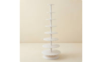 Multi-Tier Cake Stand Cake Stand with Plates White Serving Platter for Weddings