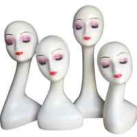Mannequin Head for Wig Hat Scarf Display
