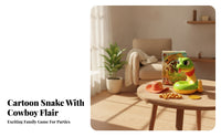 Molded Plastic Coiled Snake Toy Gift Box Electric Prank Snake Toy